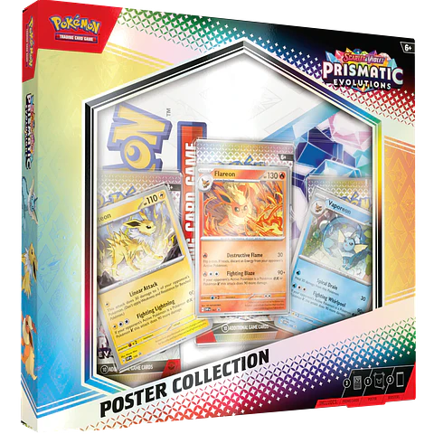 Prismatic Evolutions Poster Collection *Máximo 1 Por Cliente!!*