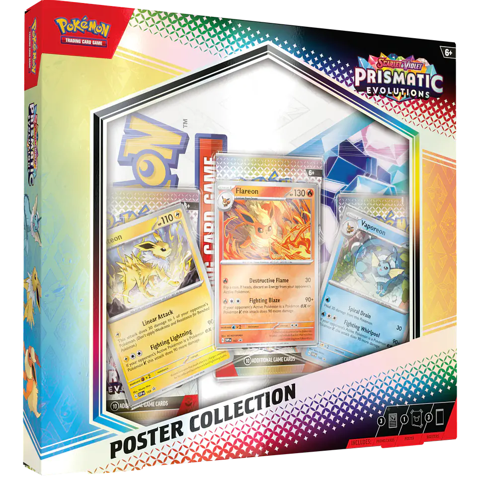 Prismatic Evolutions Poster Collection *Máximo 1 Por Cliente!!* 1