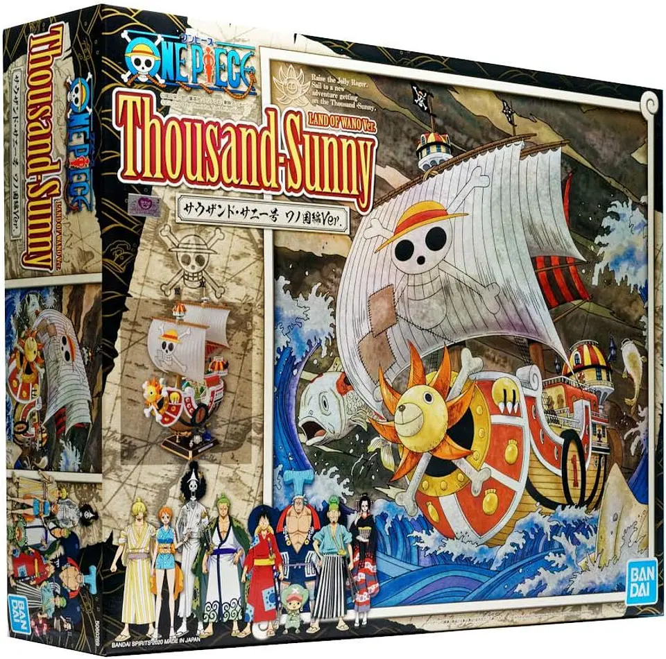 Thousand Sunny Wano Edition - One Piece Ship Model Kit 30cm - Bandai 8