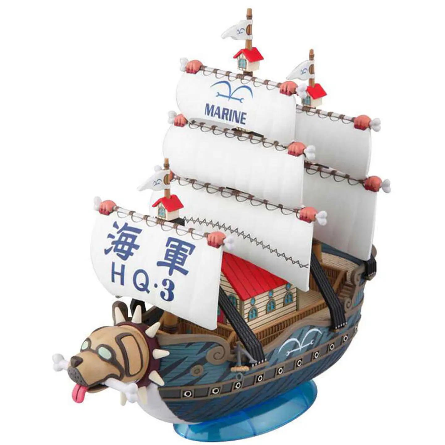Garp's Warship - One Piece  - Grand Ship Collection 15cm - Bandai 1