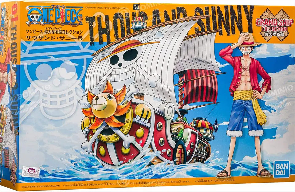 Thousand Sunny - One Piece  - Grand Ship Collection 15cm - Bandai 4
