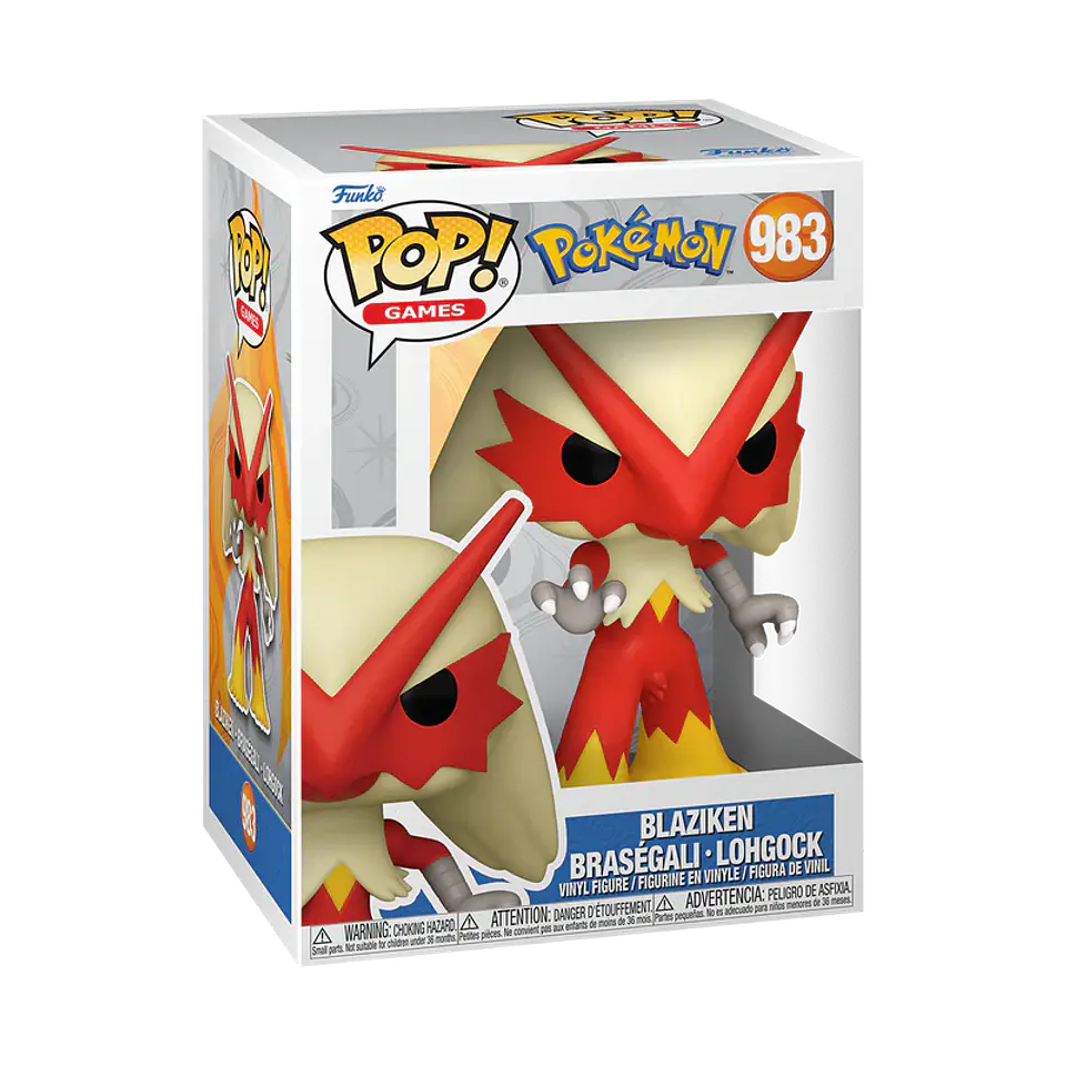 Blaziken #983 - Funko POP! Games Pokémon 2