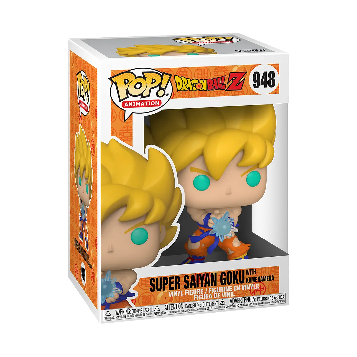 Super Saiyan Goku With Kamehameha #948 -  POP! Animation Dragon Ball Z 2