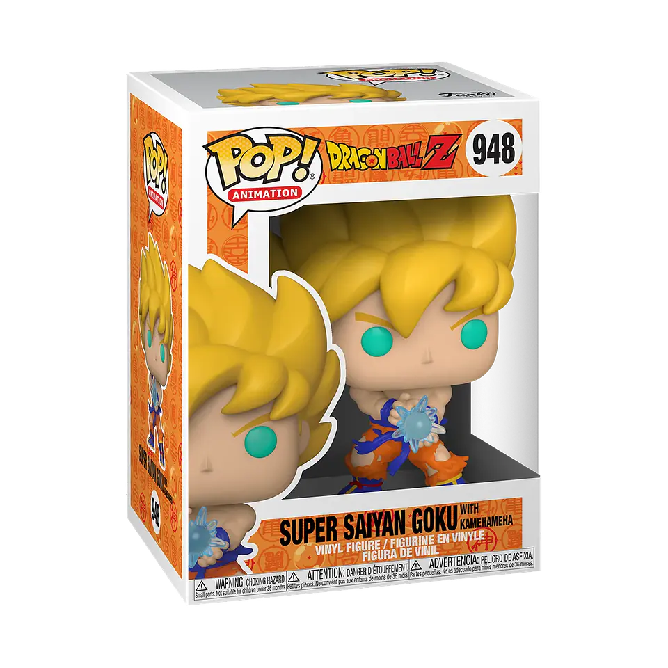 Super Saiyan Goku With Kamehameha #948 -  POP! Animation Dragon Ball Z 2