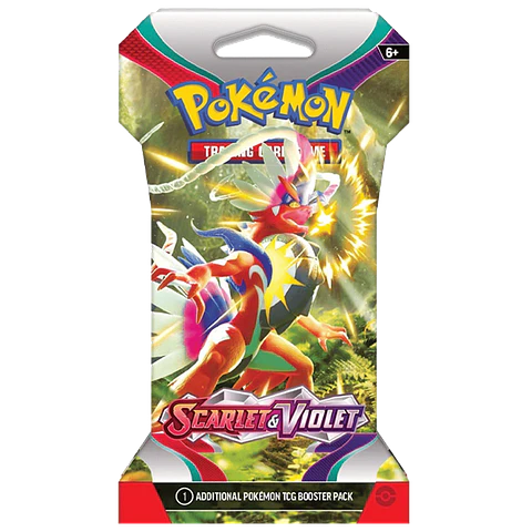 Scarlet & Violet Base Sleeved Booster