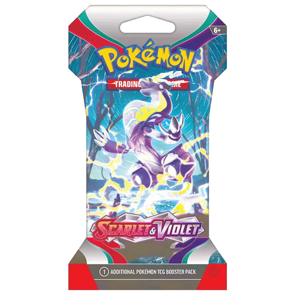 Scarlet & Violet Base Sleeved Booster 4