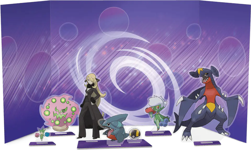 Cynthia's Garchomp Ex Premium Collection (6 Boosters) 2