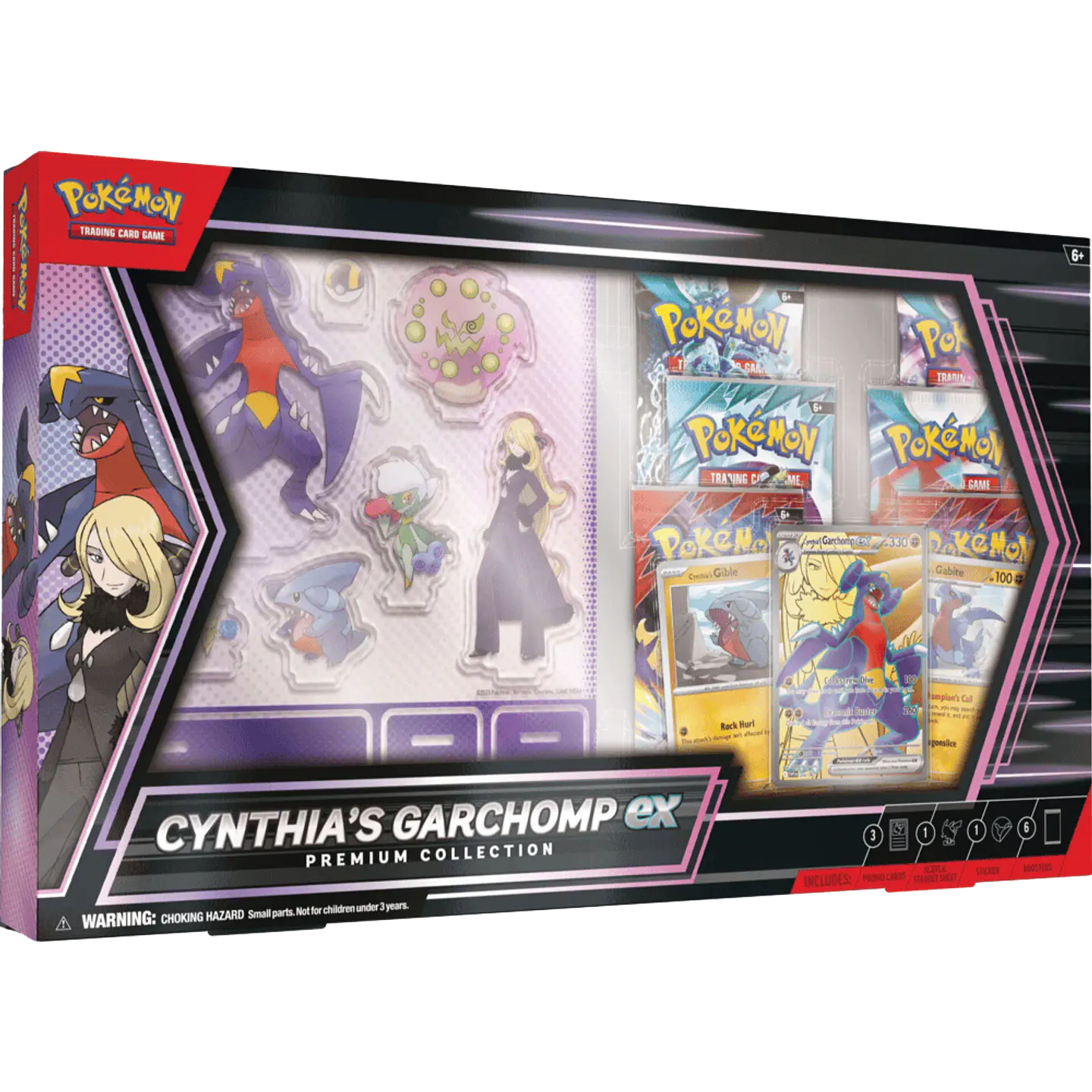Cynthia's Garchomp Ex Premium Collection (6 Boosters) 1