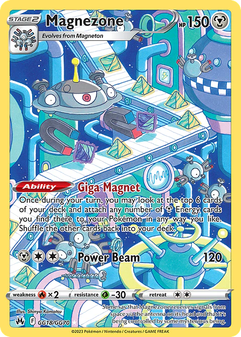Magnezone GG18-70 - Crown Zenith Galarian Gallery (NM)