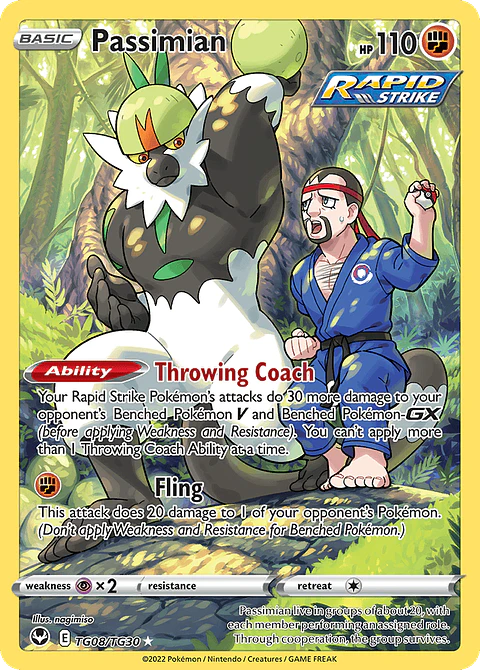 Passimian TG08/30 - Silver Tempest Trainer Gallery (NM)