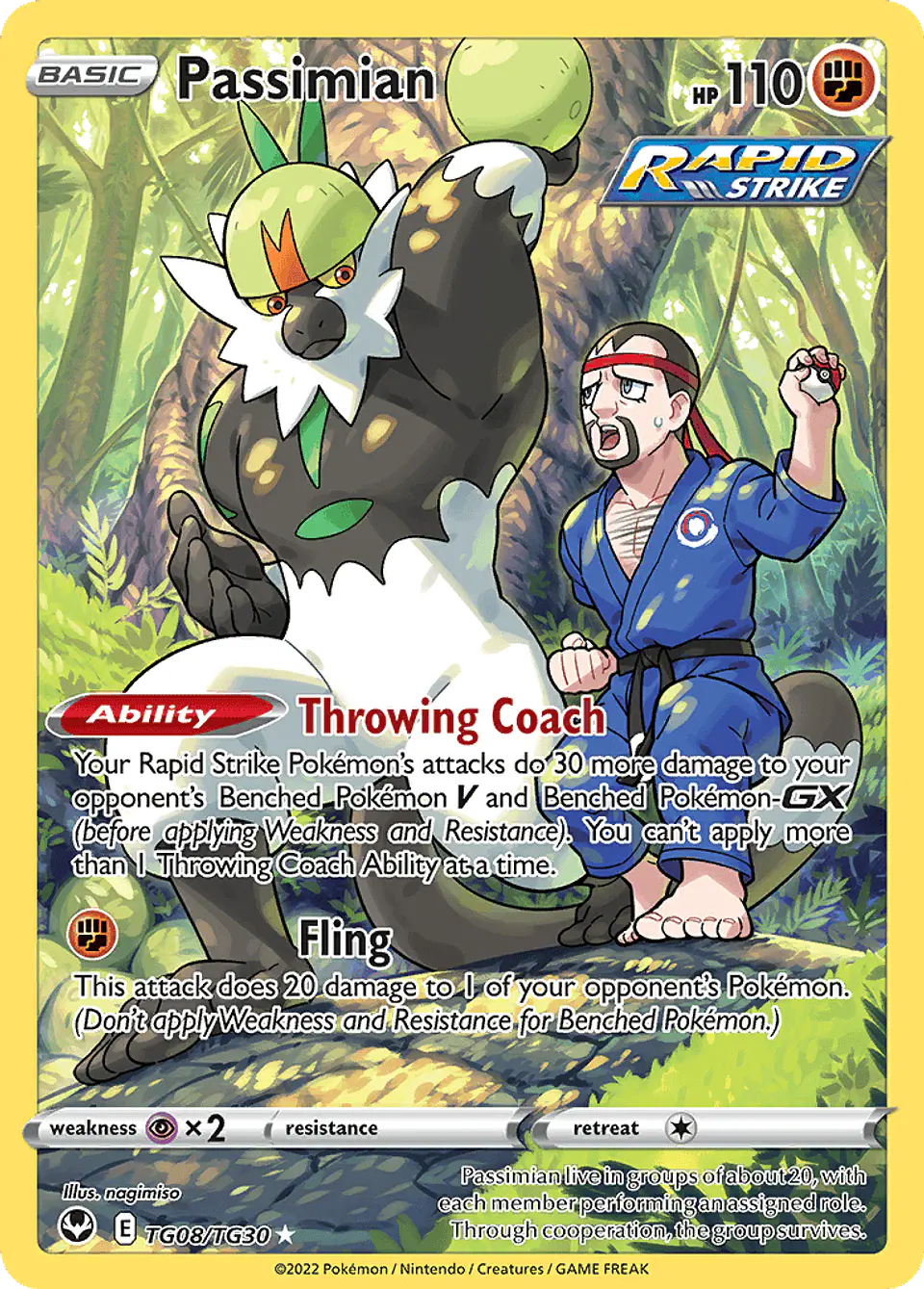 Passimian TG08/30 - Silver Tempest Trainer Gallery (NM) 1