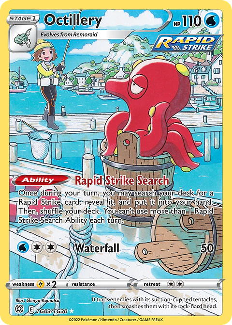 Octillery TG03/30 - Brilliant Stars Trainer Gallery (NM)