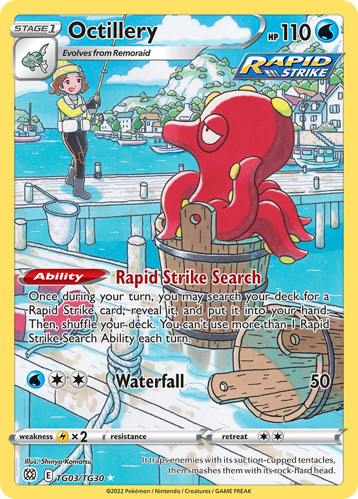 Octillery TG03/30 - Brilliant Stars Trainer Gallery (NM) 1