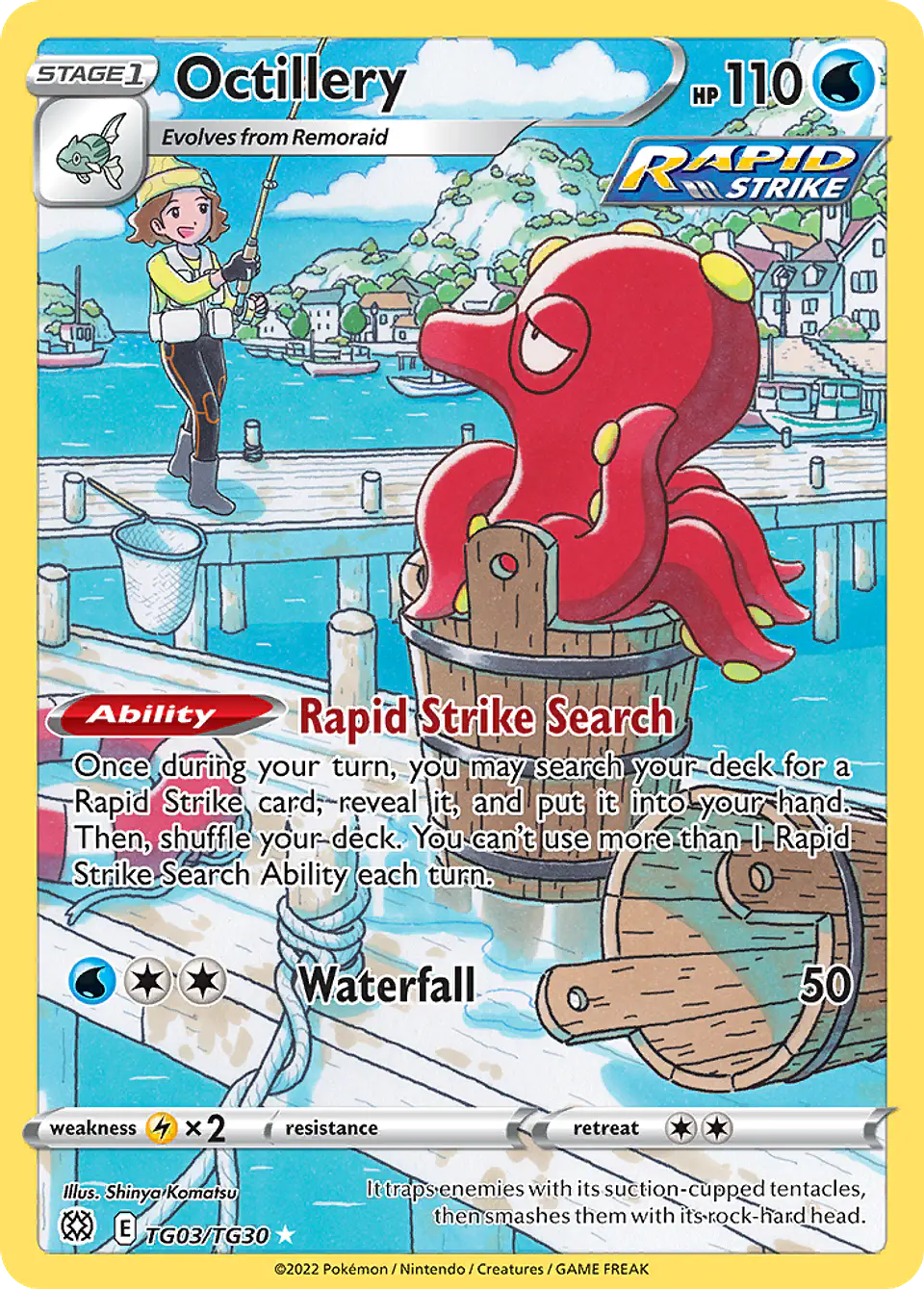 Octillery TG03/30 - Brilliant Stars Trainer Gallery (NM) 1