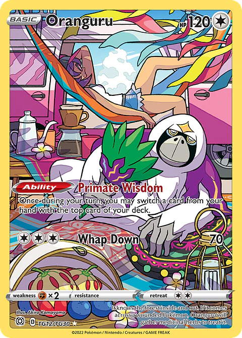 Oranguru TG12/30 - Brilliant Stars Trainer Gallery (NM)