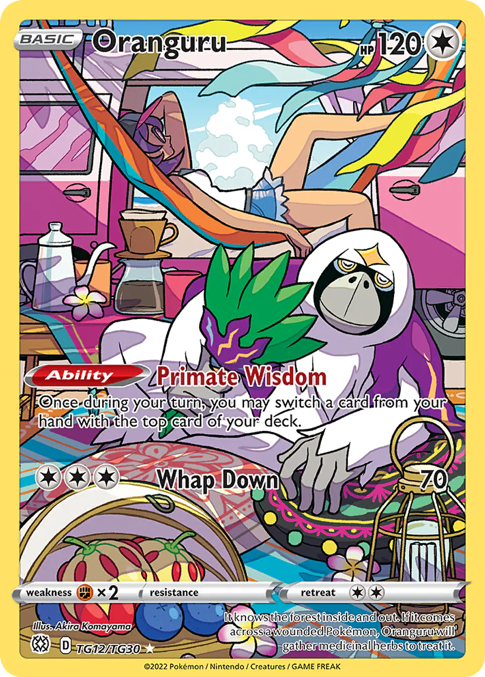 Oranguru TG12/30 - Brilliant Stars Trainer Gallery (NM) 1