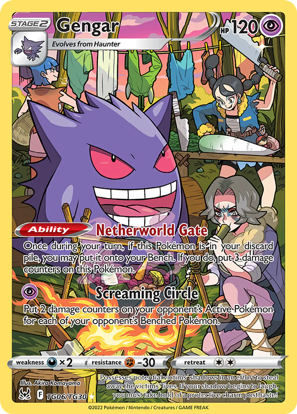 Gengar TG06/30 - Lost Origin Trainer Gallery (NM) 1