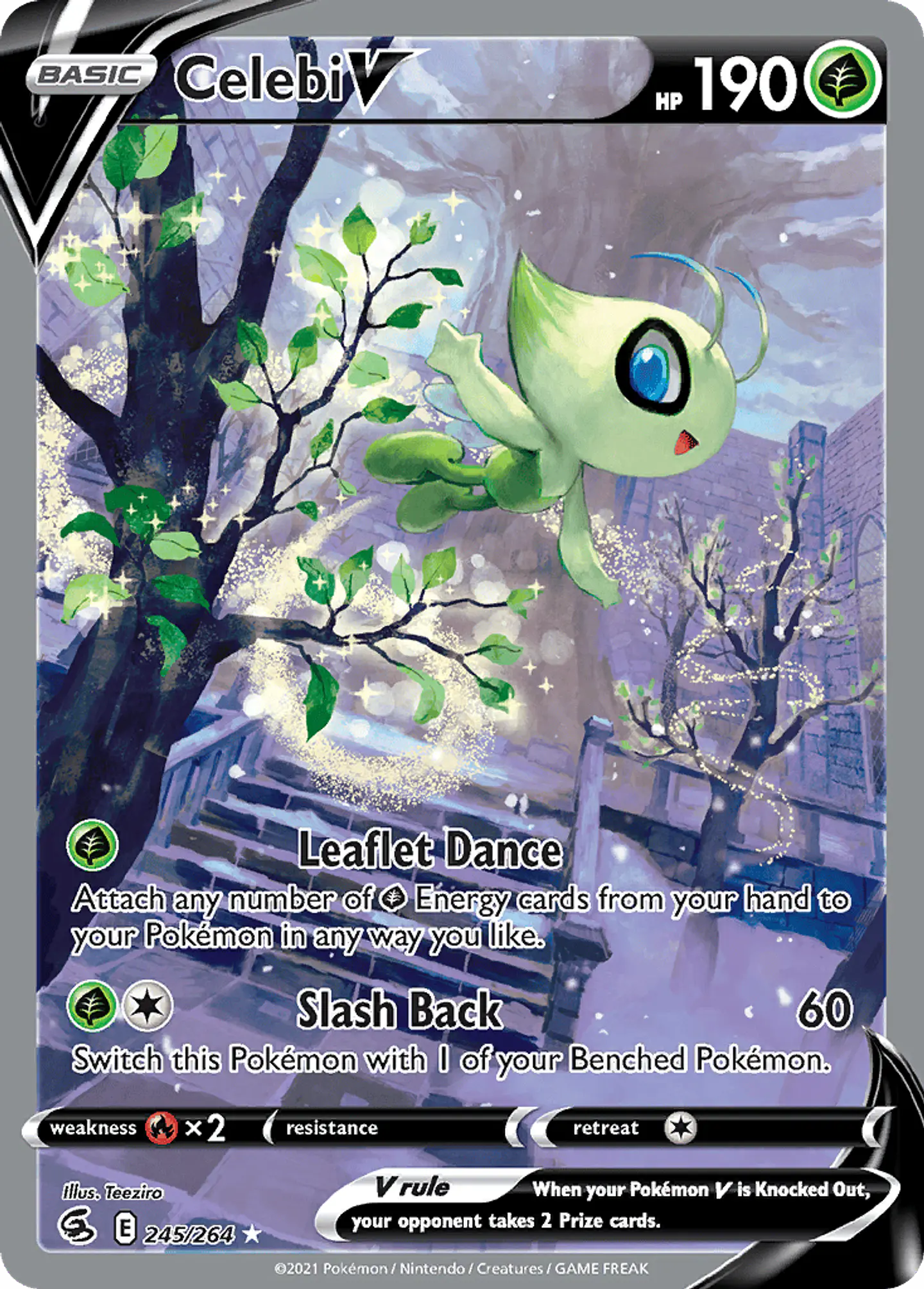 Celebi V 245/264 - Fusion Strike Ultra Rare (NM) 1