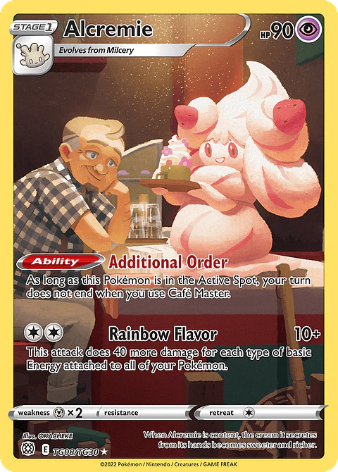 Alcremie TG08/30 - Brilliant Stars Trainer Gallery (NM)