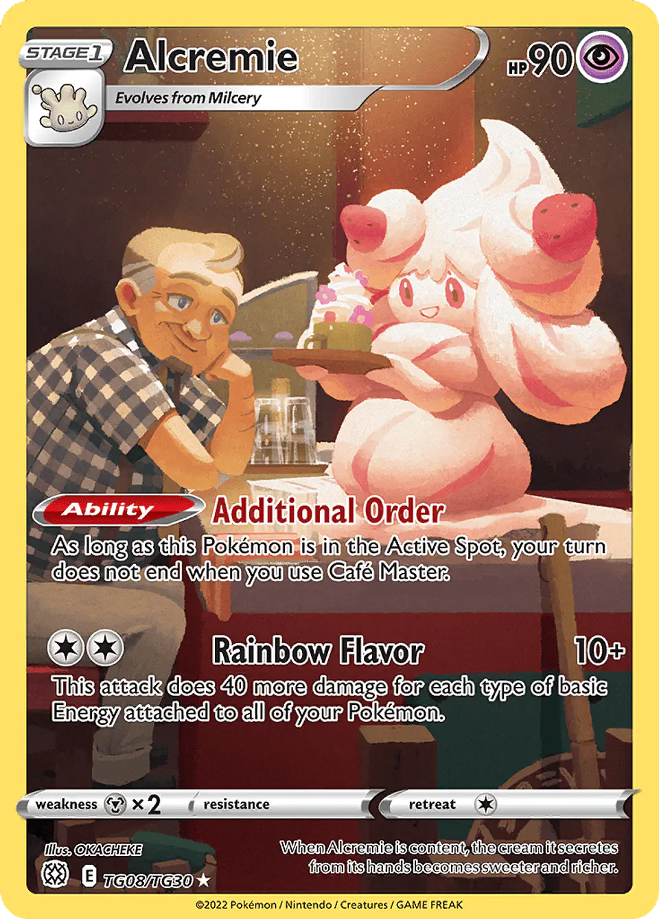 Alcremie TG08/30 - Brilliant Stars Trainer Gallery (NM) 1