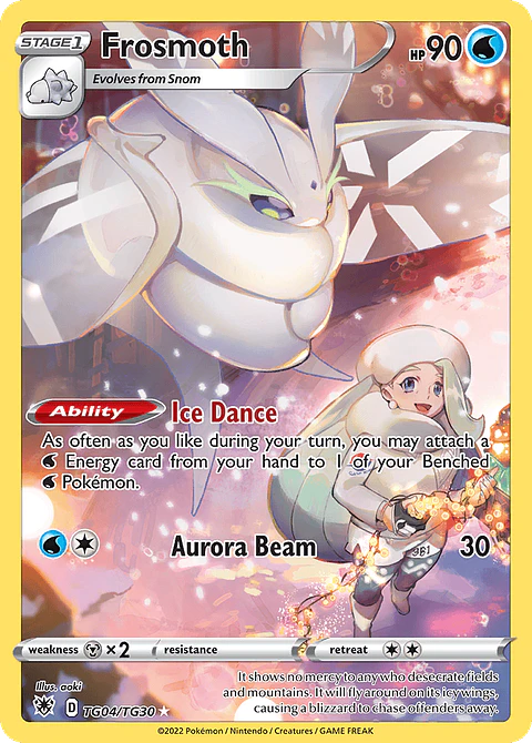 Frosmoth TG04/30 - Astral Radiance Trainer Gallery (NM)