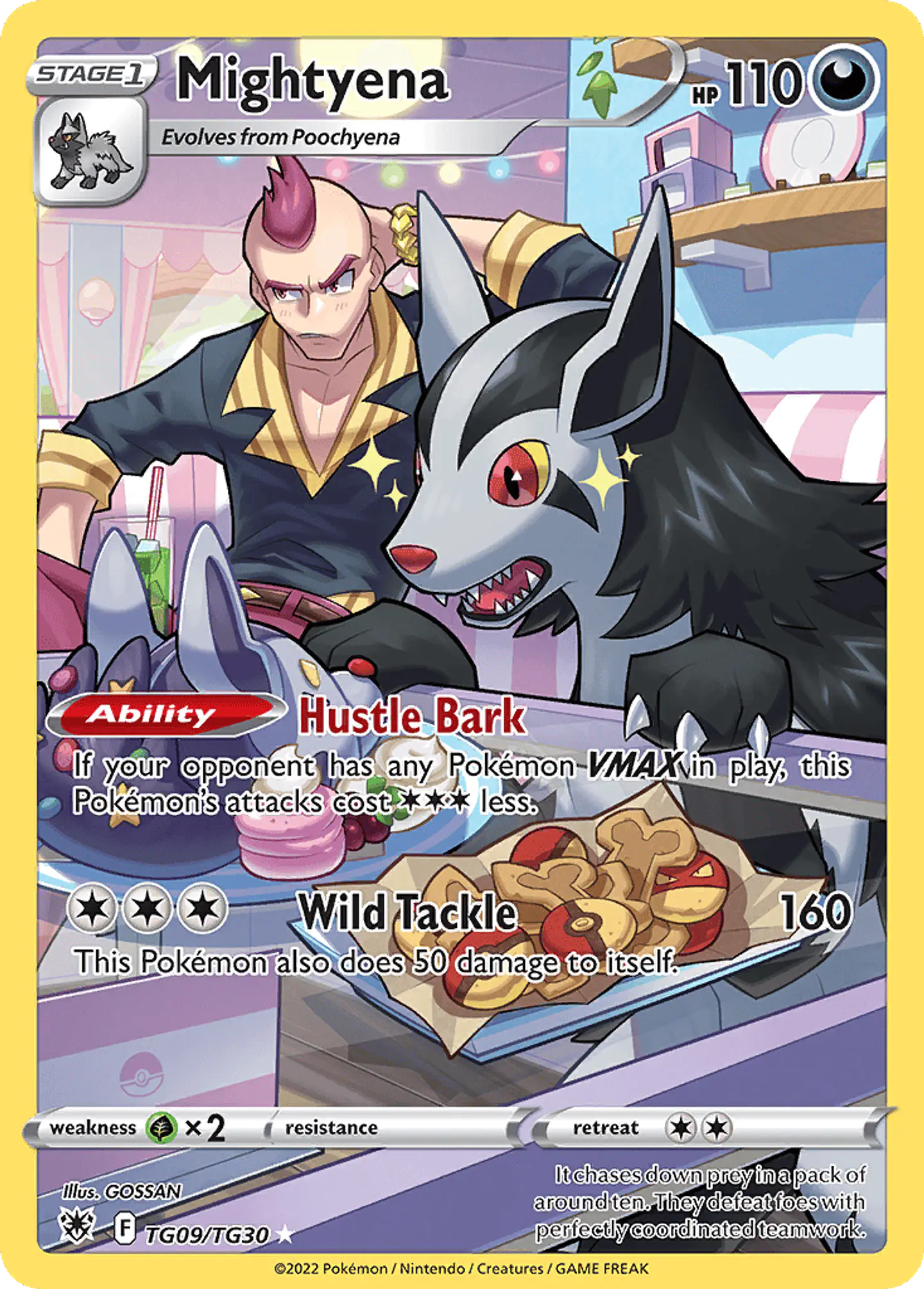 Mightyena TG09/30 - Astral Radiance Trainer Gallery (NM) 1