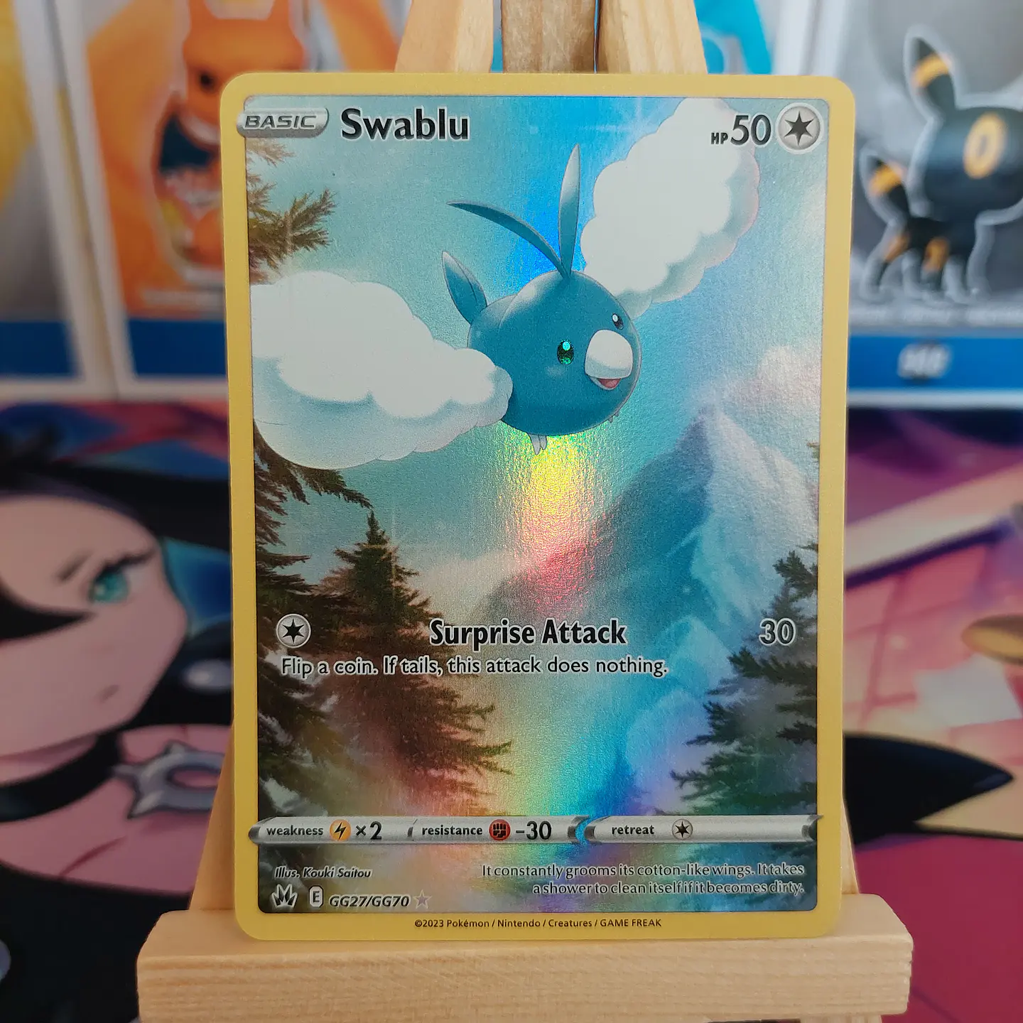 Swablu GG27/70 - Crown Zenith Galarian Gallery (NM) 2