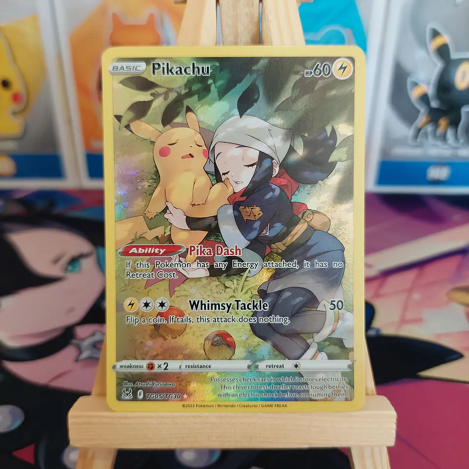 Pikachu TG05/30 - Lost Origin Trainer Gallery (EX) 2