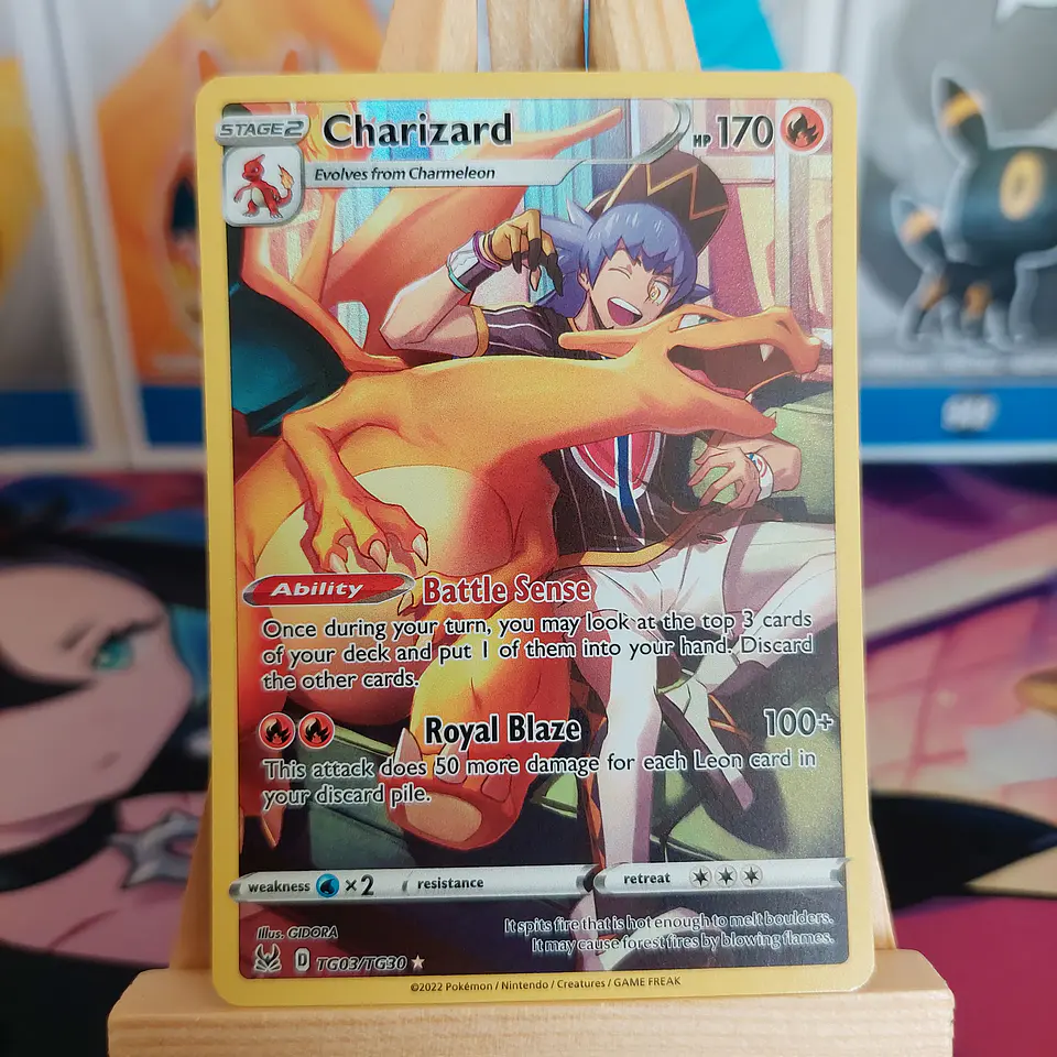 Charizard TG03/30 - Lost Origin Trainer Gallery (NM) 2
