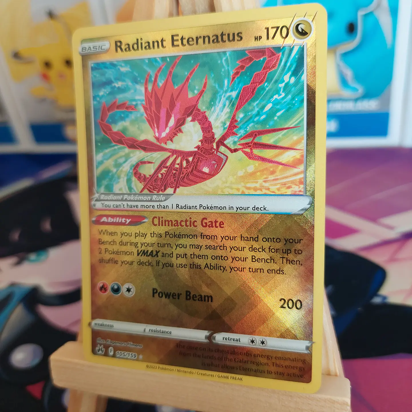 Radiant Eternatus 105/159 - Crown Zenith (NM) 4