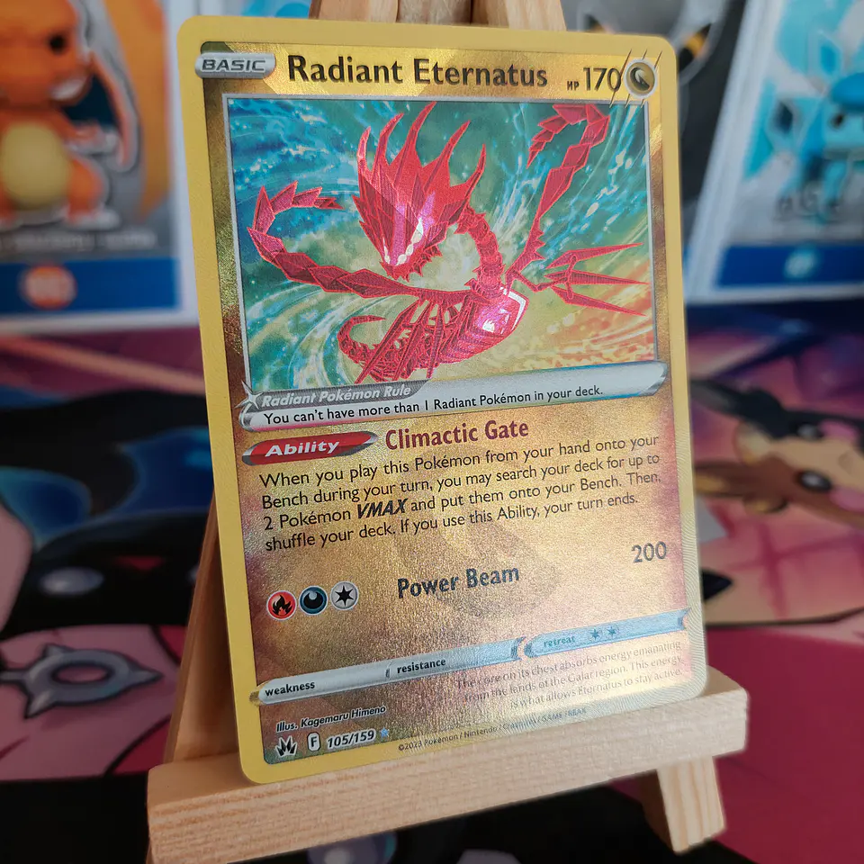 Radiant Eternatus 105/159 - Crown Zenith (NM) 3