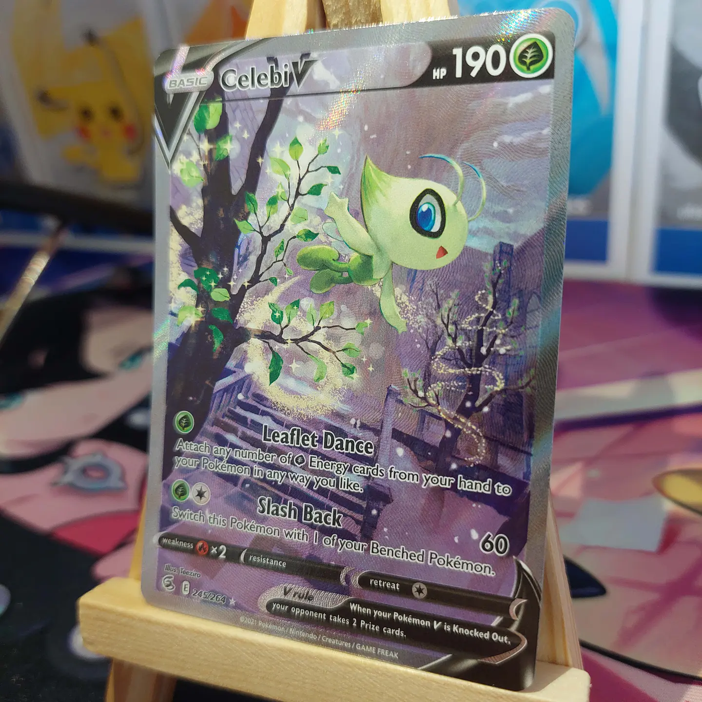 Celebi V 245/264 - Fusion Strike Ultra Rare (NM) 3