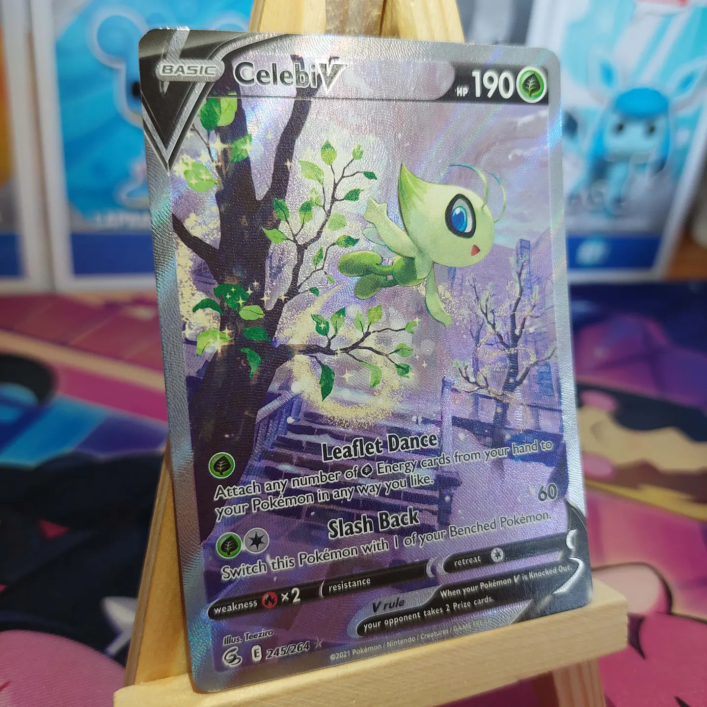 Celebi V 245/264 - Fusion Strike Ultra Rare (NM) 4