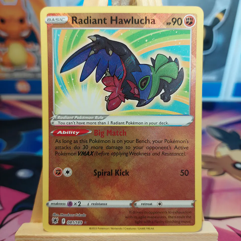 Radiant Hawlucha 81/189 - Astral Radiance (NM) 2