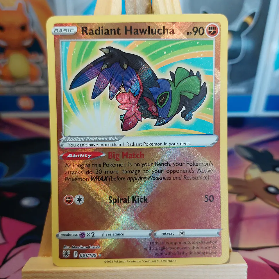 Radiant Hawlucha 81/189 - Astral Radiance (NM) 4