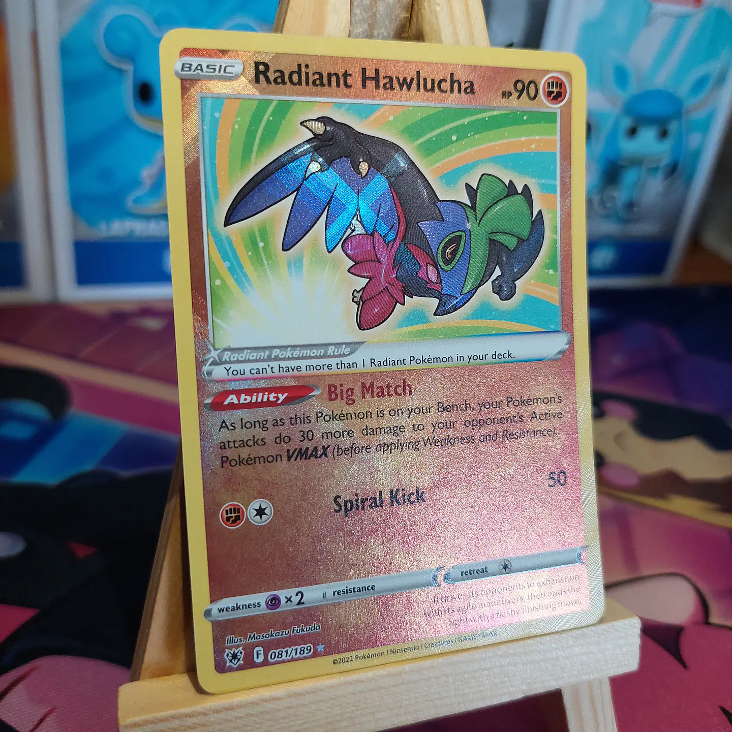 Radiant Hawlucha 81/189 - Astral Radiance (NM) 3