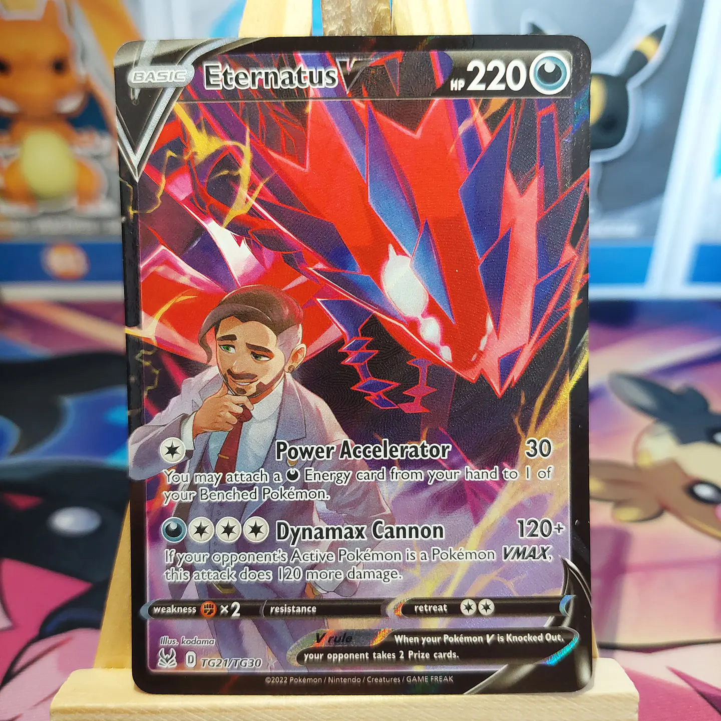 Eternatus V TG21/30 - Lost Origin Trainer Gallery (NM) 2
