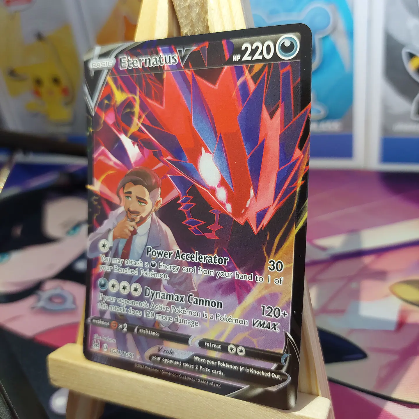 Eternatus V TG21/30 - Lost Origin Trainer Gallery (NM) 4