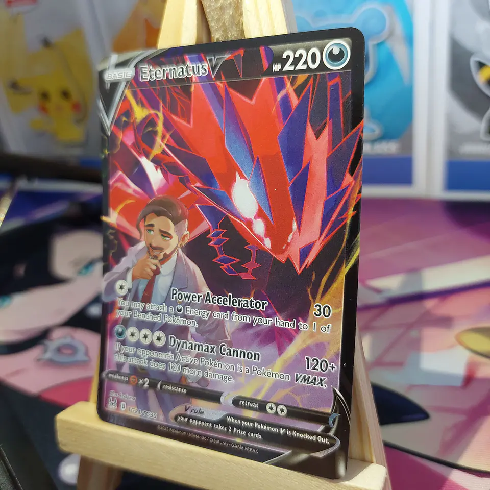 Eternatus V TG21/30 - Lost Origin Trainer Gallery (NM) 4