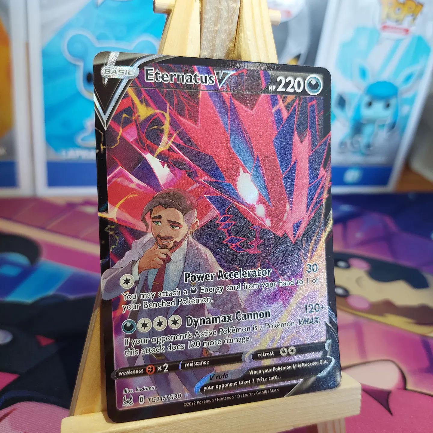 Eternatus V TG21/30 - Lost Origin Trainer Gallery (NM) 3