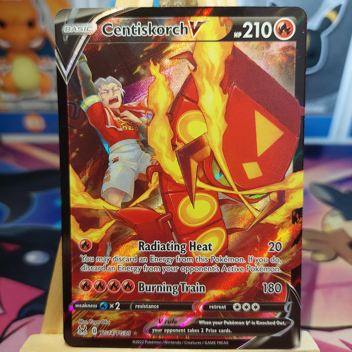 Centiskorch V TG14/30 - Lost Origin Trainer Gallery (NM) 2