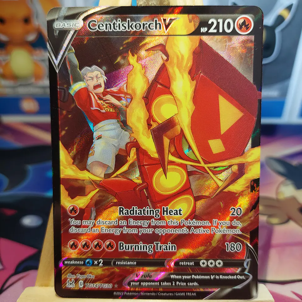 Centiskorch V TG14/30 - Lost Origin Trainer Gallery (NM) 2