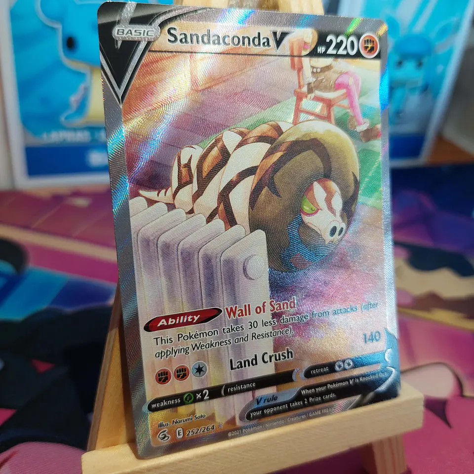 Sandaconda V 252/264 - Fusion Strike Ultra Rare (NM) 4
