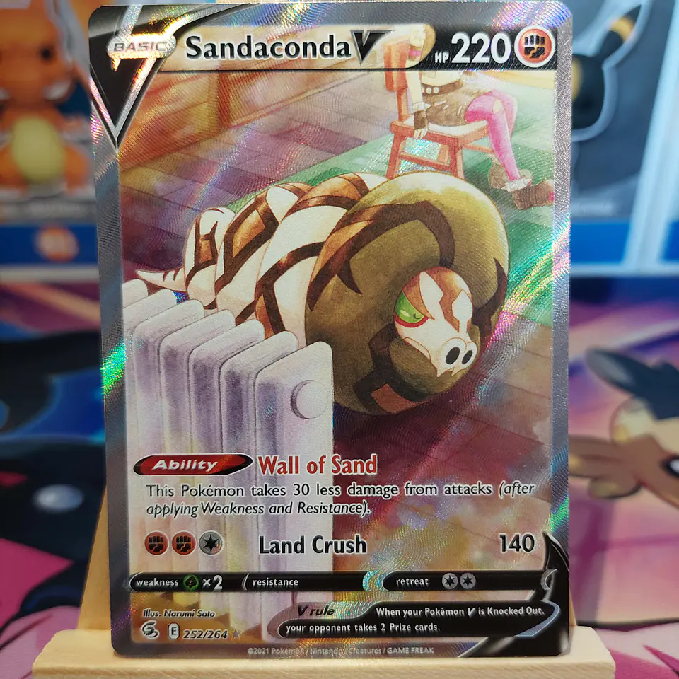 Sandaconda V 252/264 - Fusion Strike Ultra Rare (NM) 2