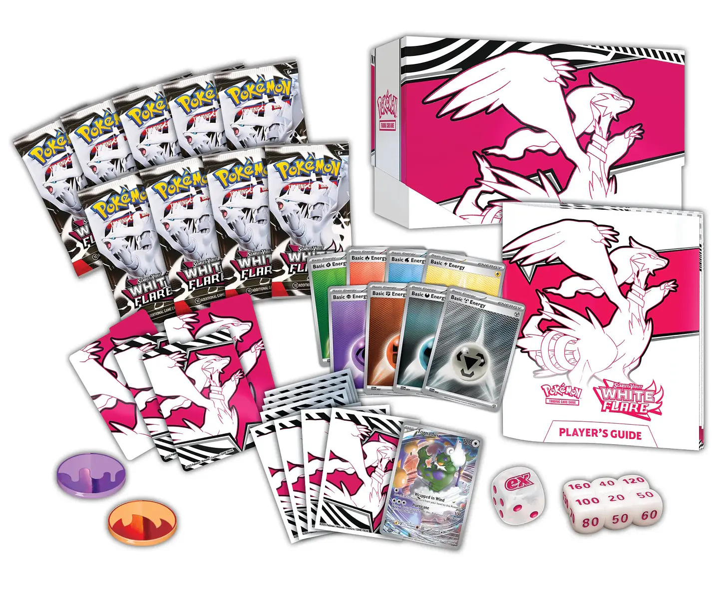 White Flare Elite Trainer Box - ETB 2