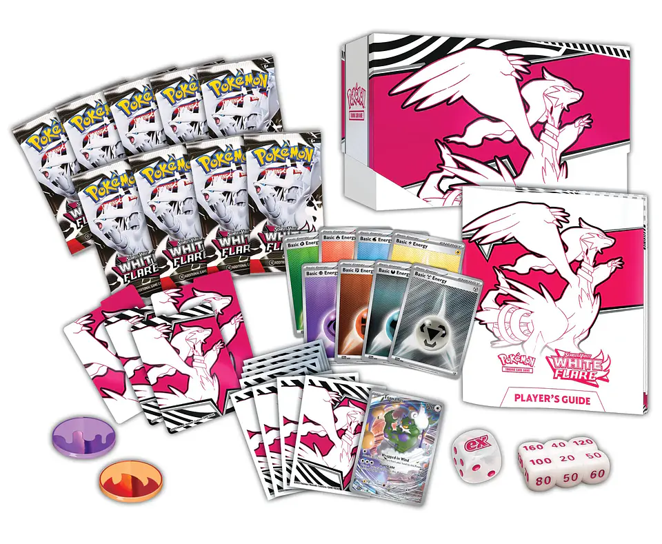 White Flare Elite Trainer Box - ETB 2