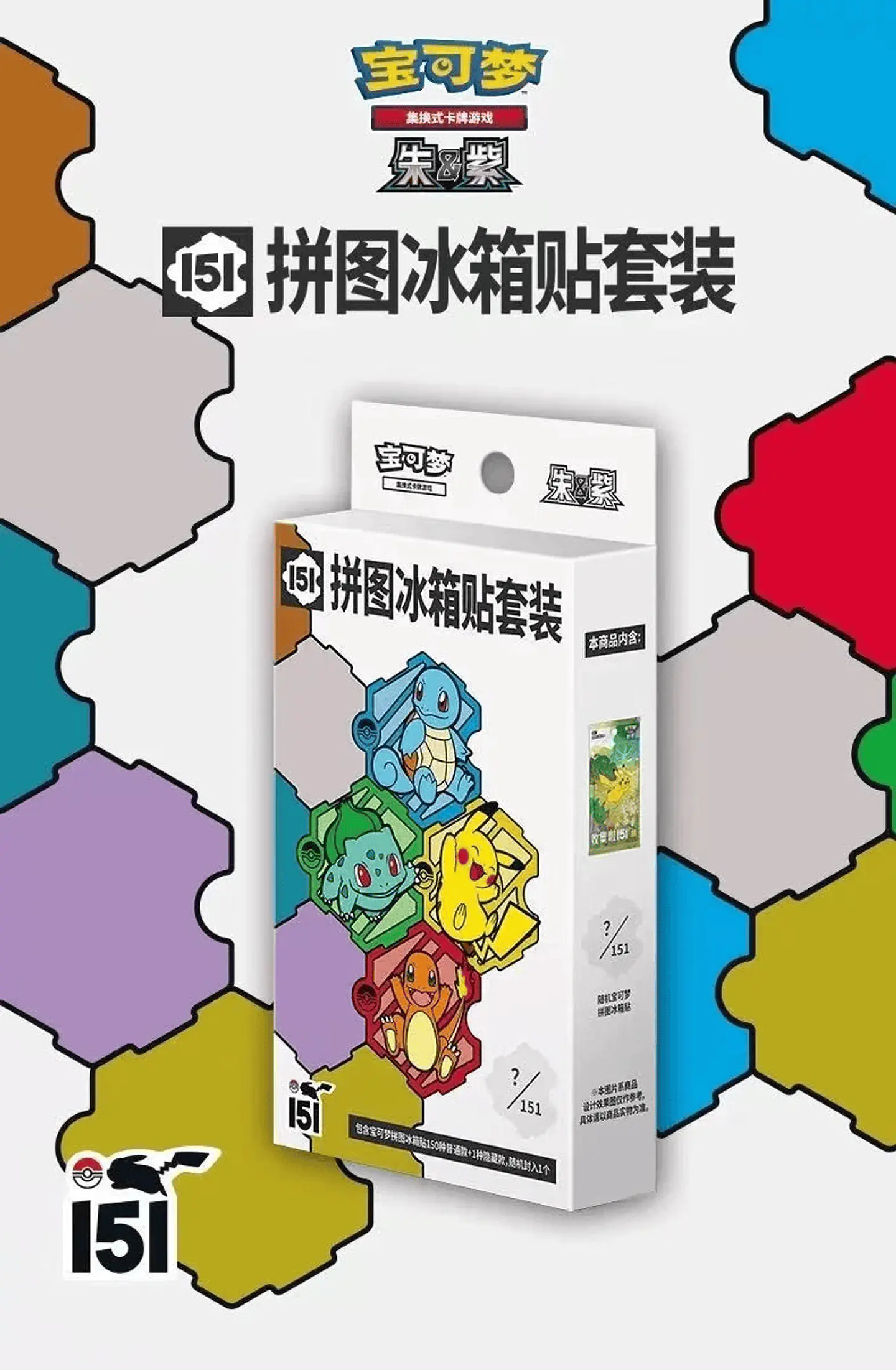 151 Puzzle Magnet Set 6
