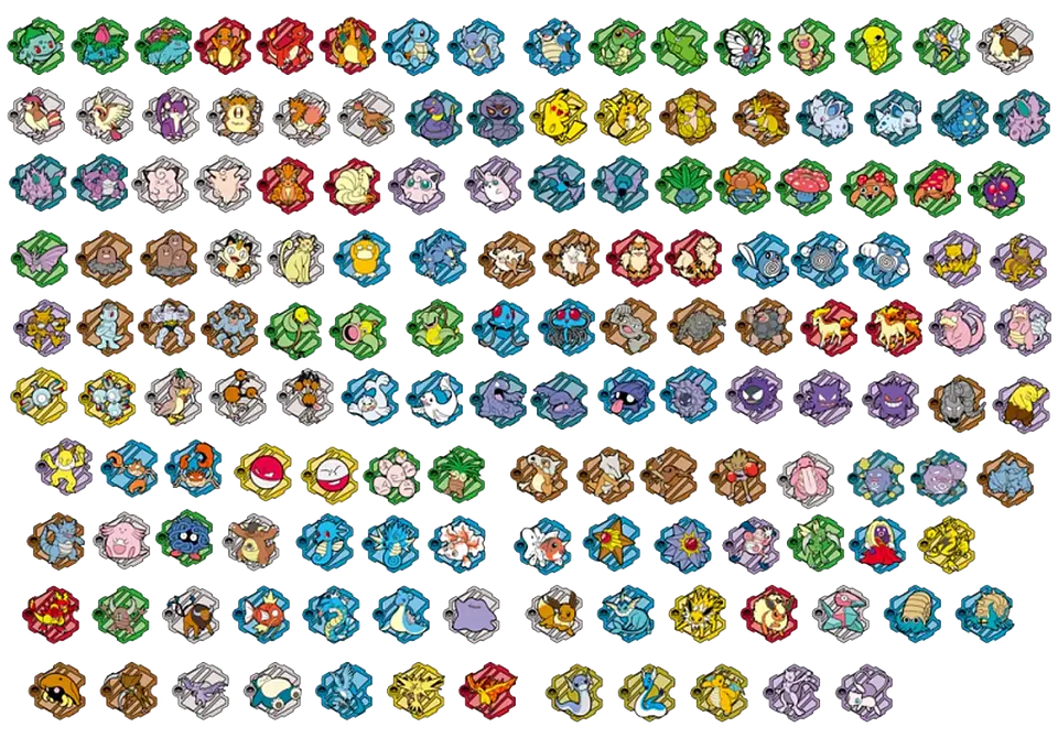 151 Puzzle Magnet Set 4
