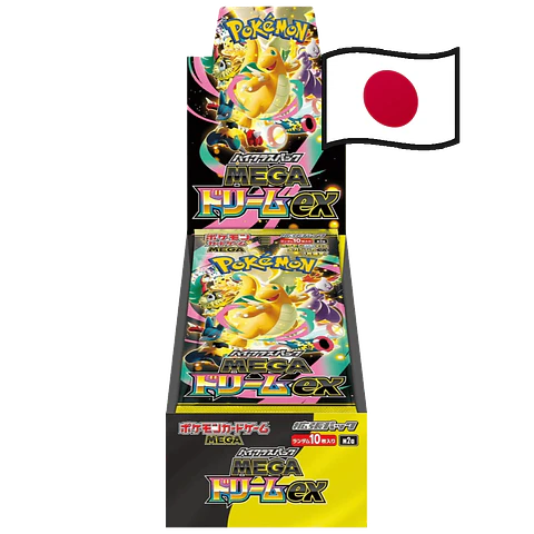 Mega Dream Ex Booster Box Display (10 Packs) *Japonês*