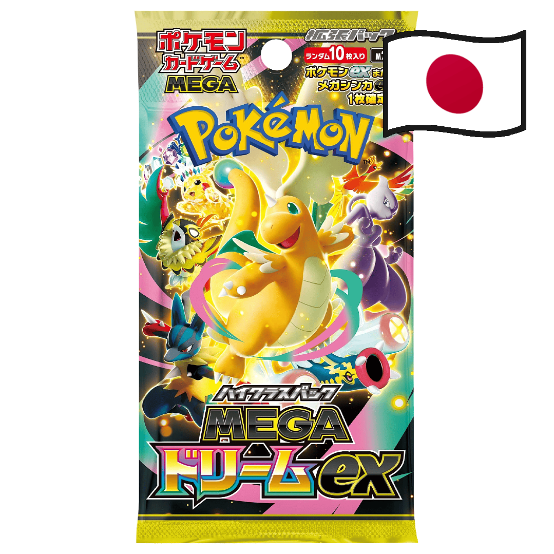 Mega Dream Ex Booster Pack *Japonês* 1